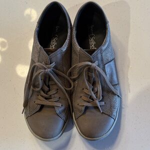 Josef Seibel Taupe Leather Casual Shoes